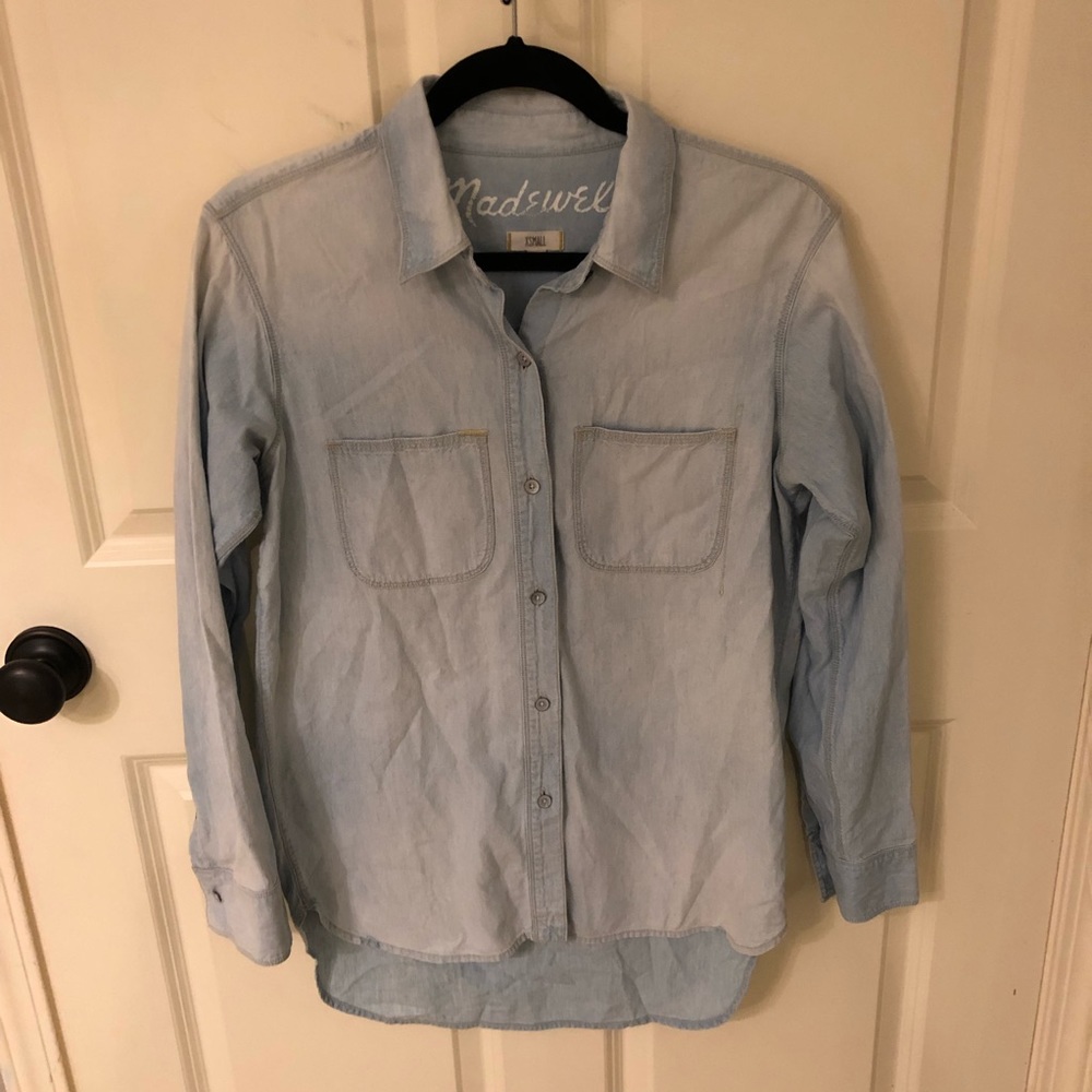 Madewell Chambray Button Down Shirt